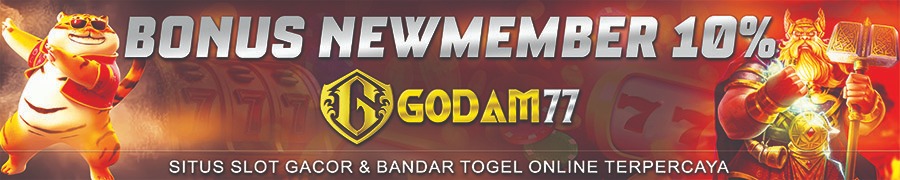 BONUS NEW MEMBER 10% GODAM77